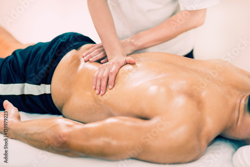 Sports Massage - Massaging Lower Back