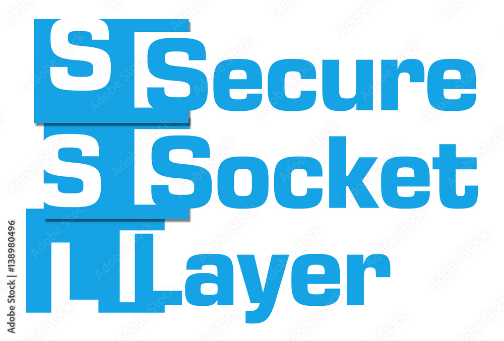 SSL - Secure Socket Layer Blue Abstract Stripes SSL - Secure Socket Layer Blue Abstract Stripes