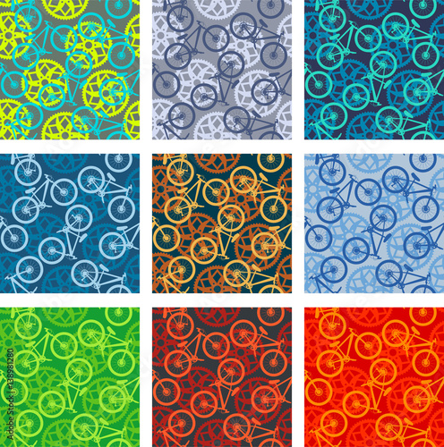 Bike chainring and bikes pattern pack