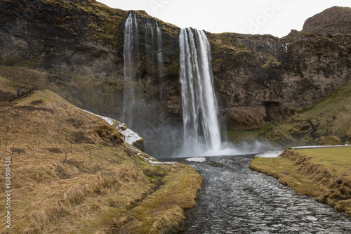 Cascade d'eau en Islande