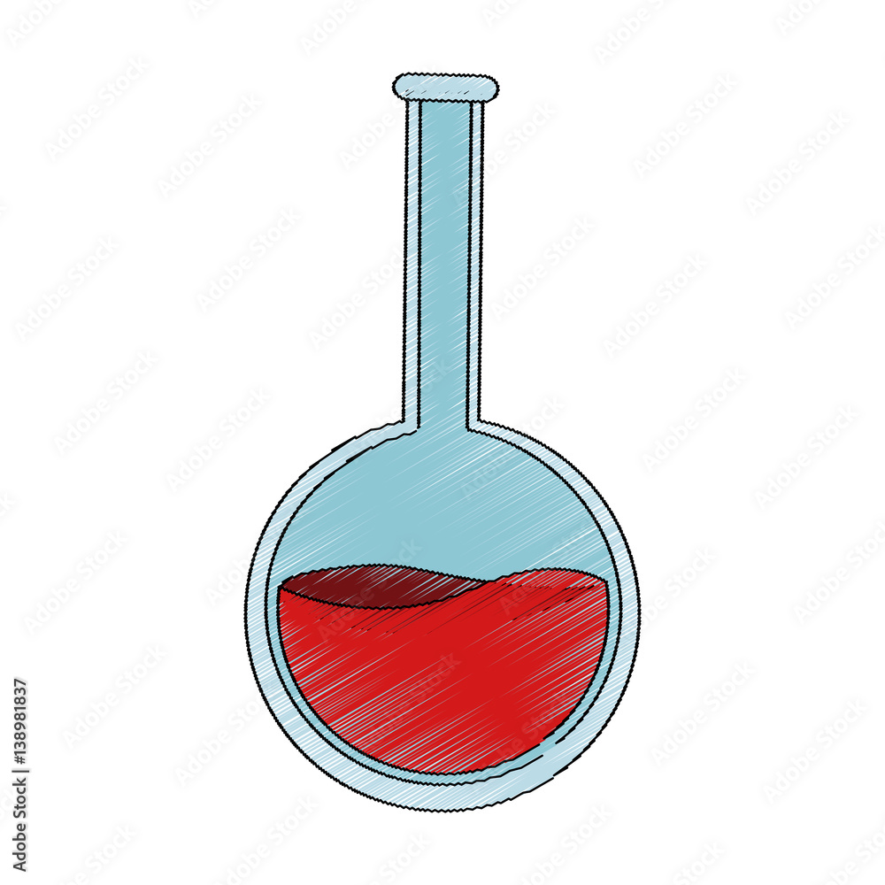 flask bottle icon over white background. colorful design. vector illustration flask bottle icon over white background. colorful design. vector illustration