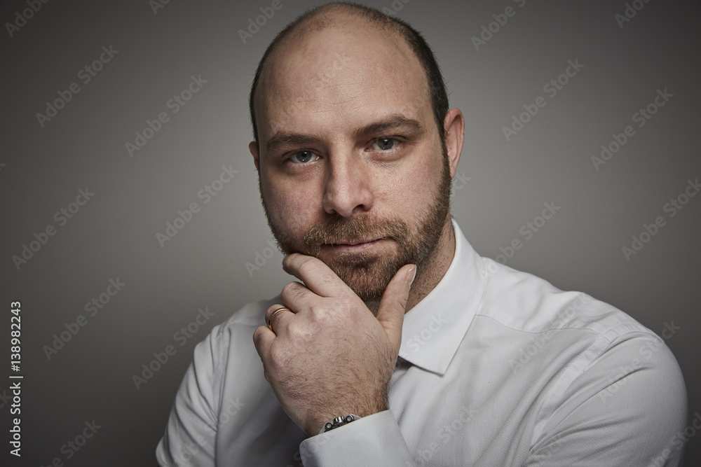 Adult businessman portrait Adult businessman portrait