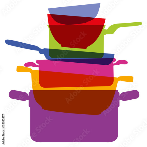 Ustensile - Récipient - casserole - marmite - cuisine