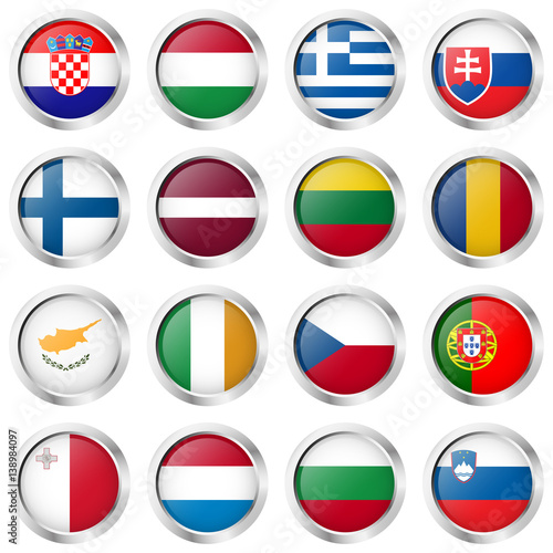 Free Download buttons with country flags - GFXLoad