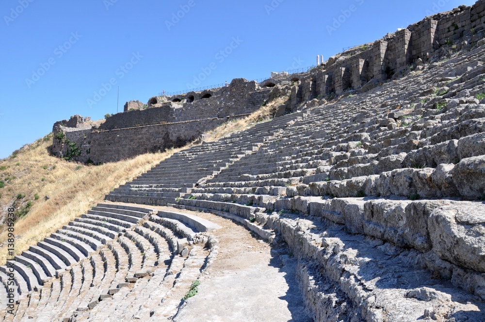Greek theatre in Pergamon