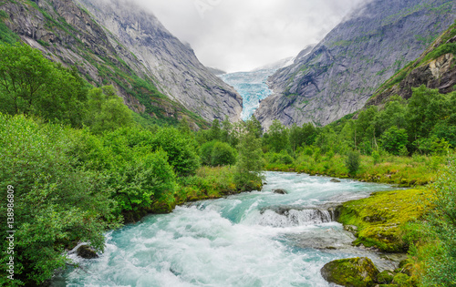 Briksdal Glacier