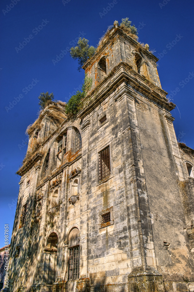 Ruined convent of Seiça, Figueira da Foz, Portugal