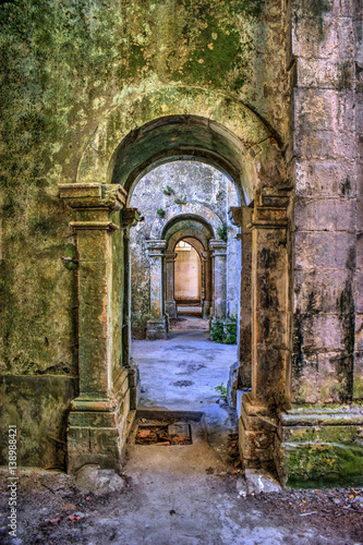 Ruined convent of Sei  a  Figueira da Foz  Portugal