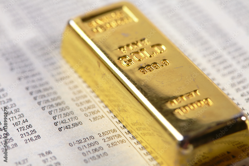 gold bar concept gold bar concept