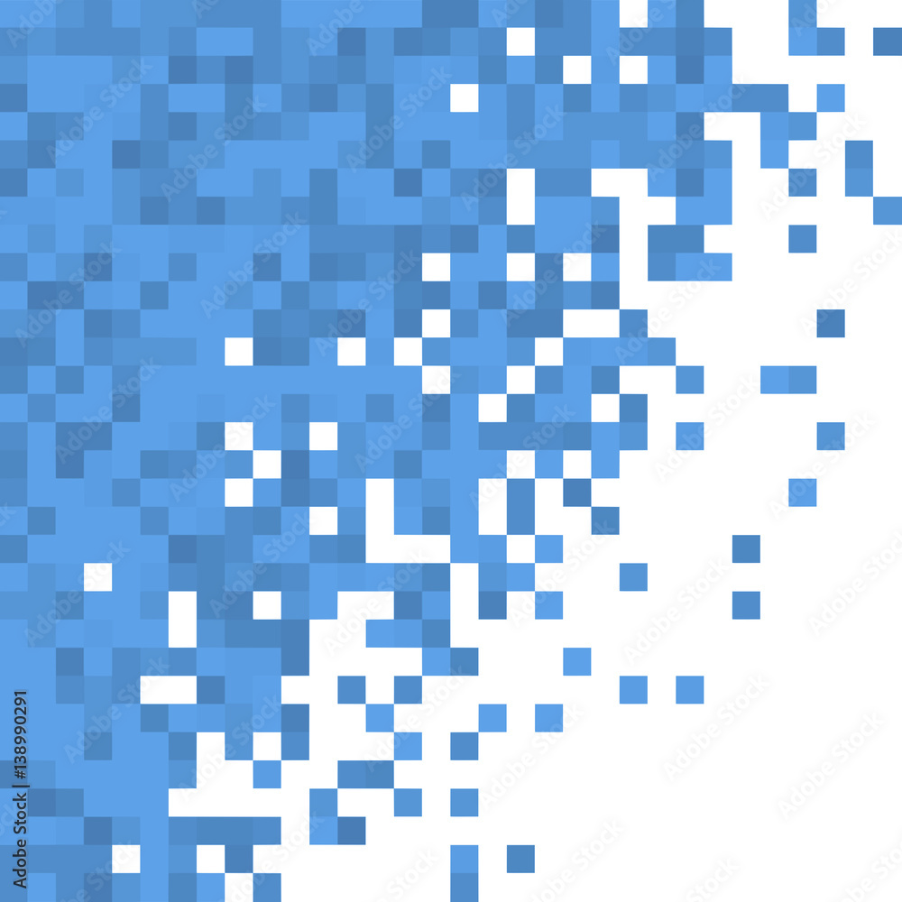 Monochrome blue abstract pixelated gradient Monochrome blue abstract pixelated gradient