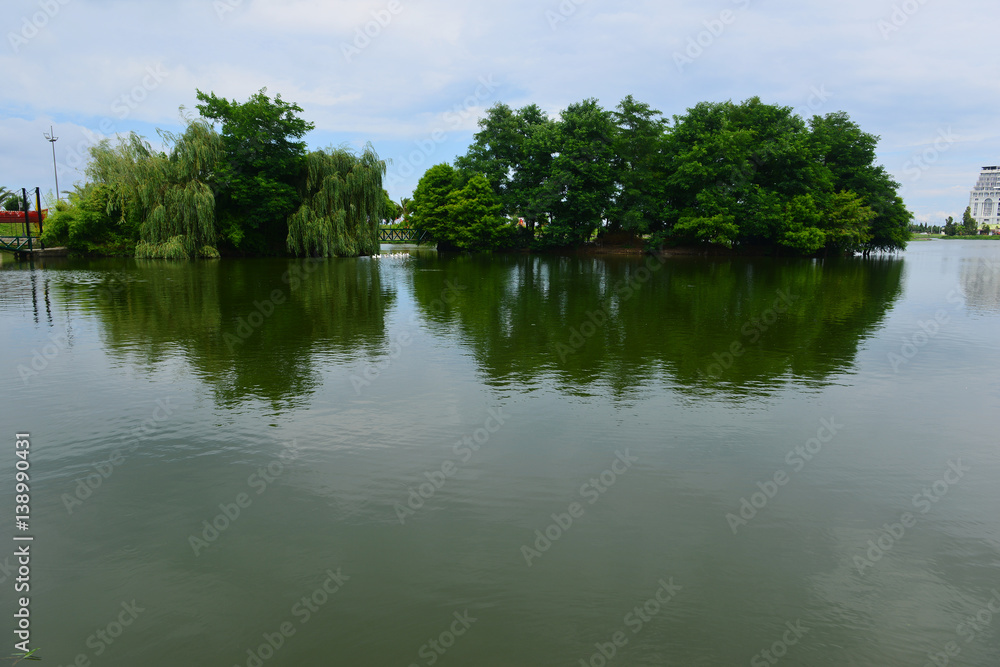Wonderful view of Ardagani lake, Batumi Wonderful view of Ardagani lake, Batumi