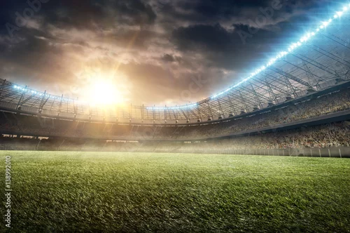 Obraz stadion piłkarski 9