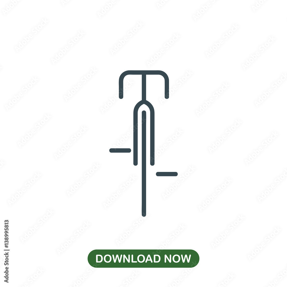 Bicycle icon vector Bicycle icon vector