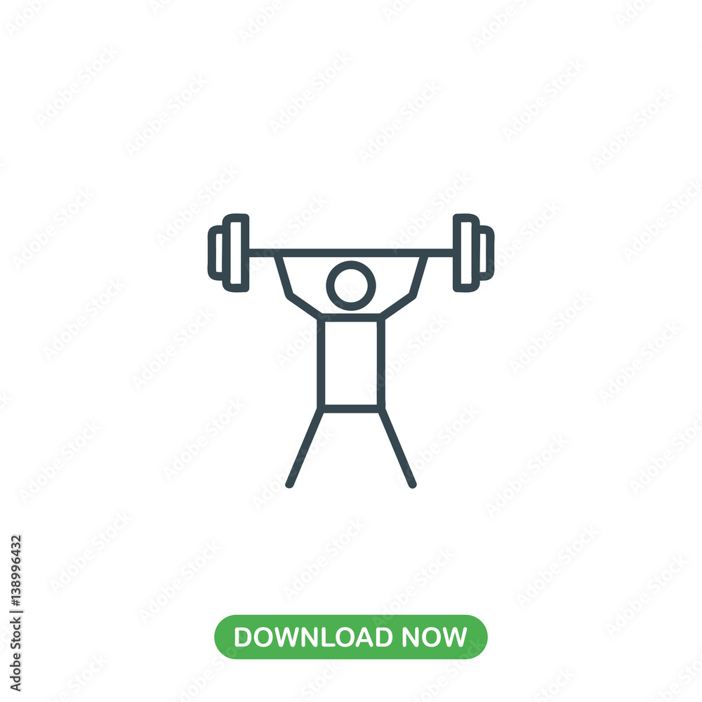 Gym icon vector Gym icon vector