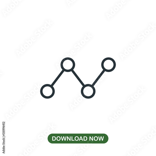 Connect icon vector