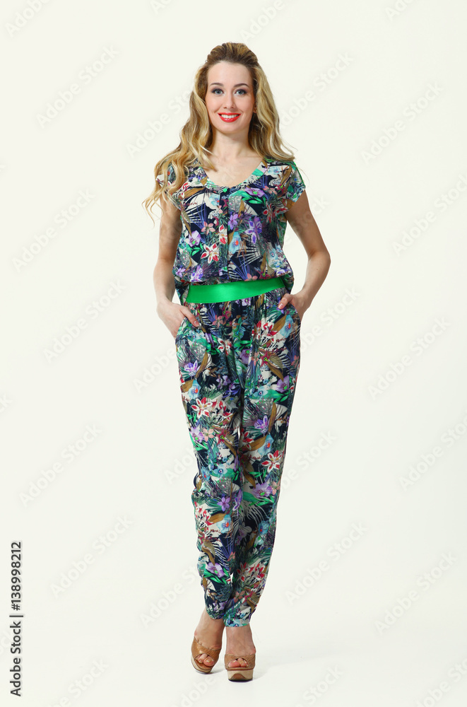Busyness Woman Fashion Model overall Busyness Woman Fashion Model overall