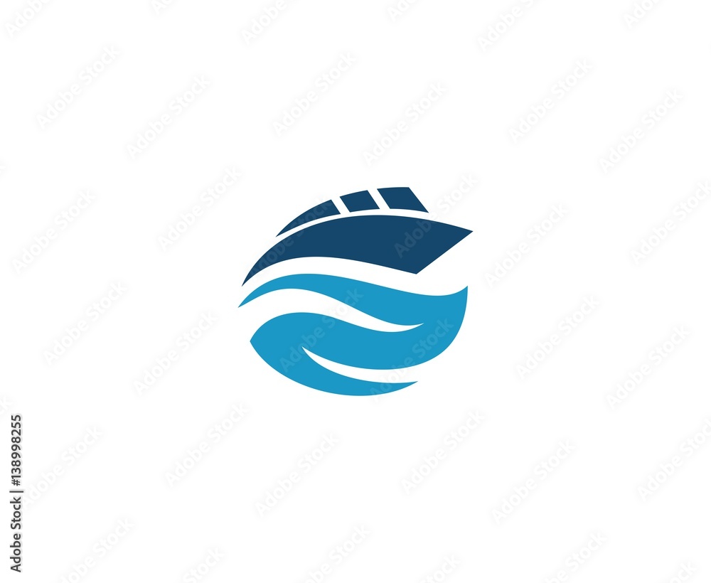 Obraz premium Ship logo