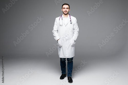 Canvas-taulu Full length young medical doctor