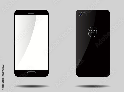eps 10 vector realistic illustration of mobile phone