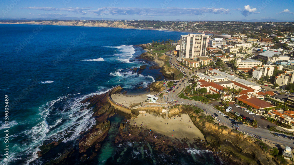Fototapeta premium La Jolla, California from above