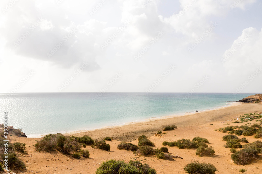 Esmeralda beach - Playa Esmeralda, south of Costa Calma, Fuerteventura, Canaries, Spain Esmeralda beach - Playa Esmeralda, south of Costa Calma, Fuerteventura, Canaries, Spain