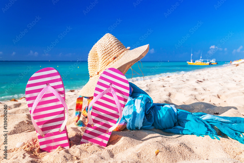 Holidays at the Caribbean beach of Mexico Holidays at the Caribbean beach of Mexico