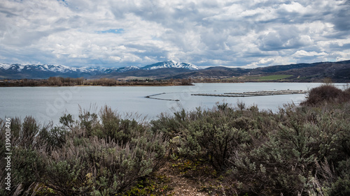 Pineview Reservoir Near Ogden  Utah