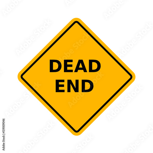 traffic sign - dead end