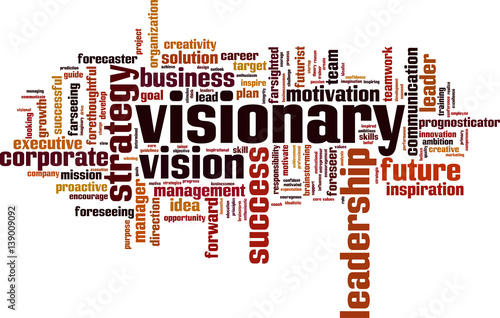 Visionary word cloud