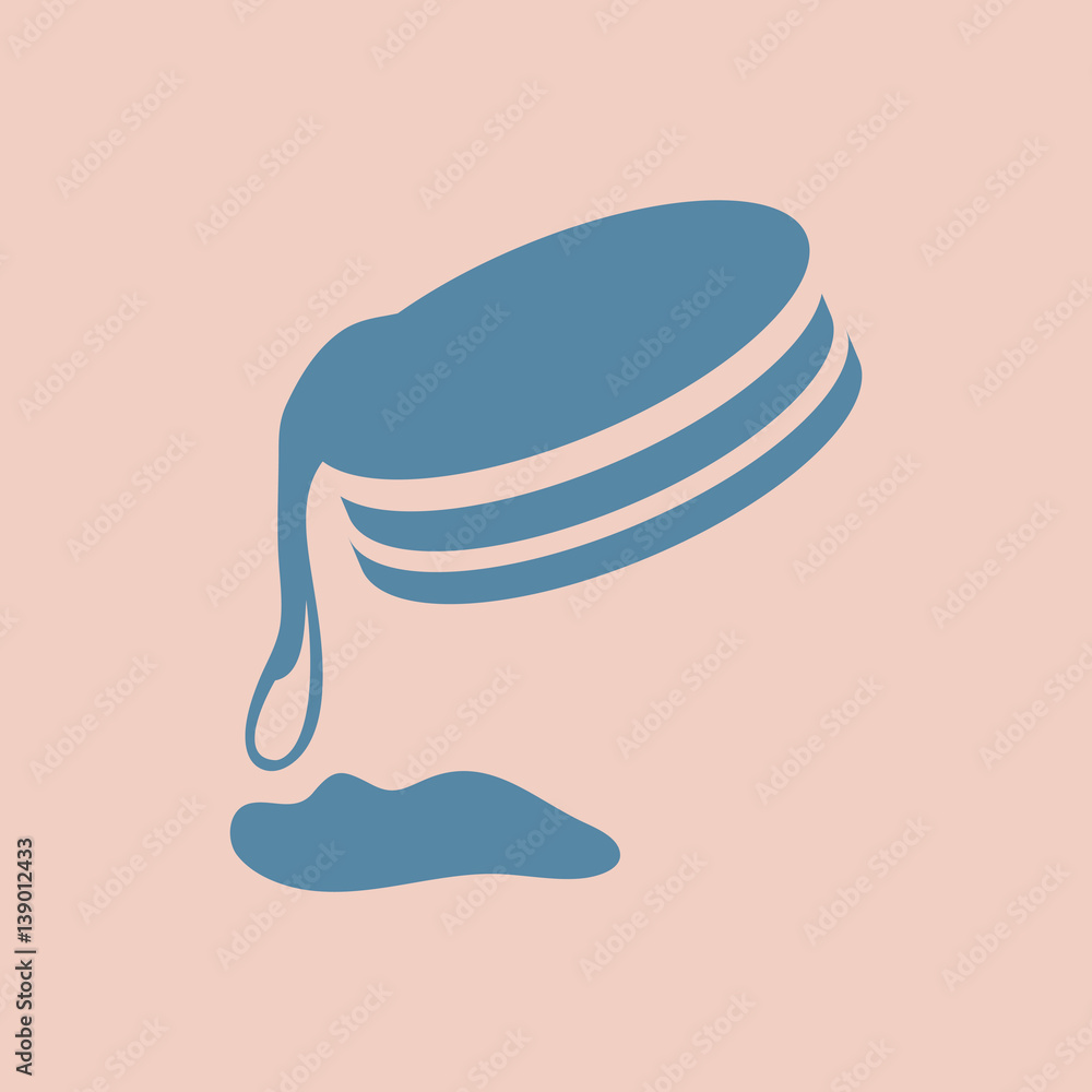 chocolate cookie vector icon chocolate cookie vector icon