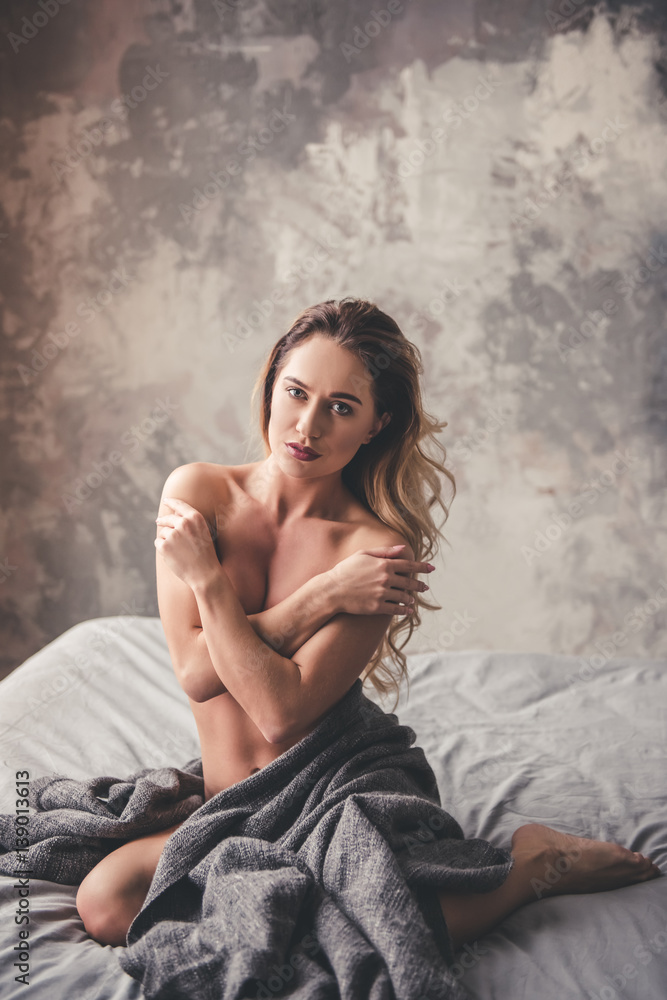 Fototapeta premium Beautiful nude woman