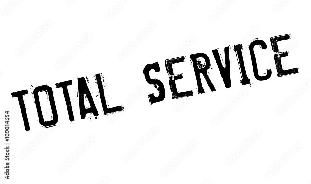 Total Service rubber stamp. Grunge design with dust scratches. Effects can be easily removed for a clean, crisp look. Color is easily changed. Total Service rubber stamp. Grunge design with dust scratches. Effects can be easily removed for a clean, crisp look. Color is easily changed.
