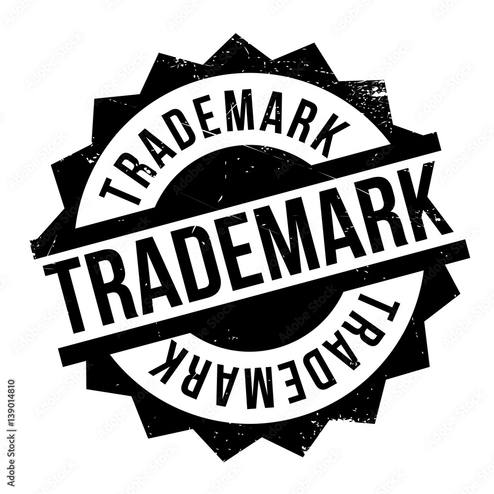 Trademark rubber stamp. Grunge design with dust scratches. Effects can be easily removed for a clean, crisp look. Color is easily changed. Trademark rubber stamp. Grunge design with dust scratches. Effects can be easily removed for a clean, crisp look. Color is easily changed.