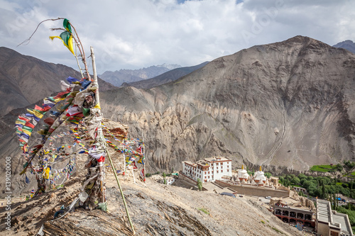 Lamayuru monastery in Himalayas