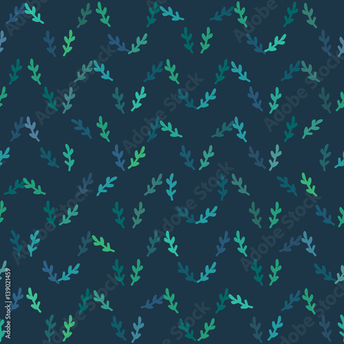 seamless pattern with branches