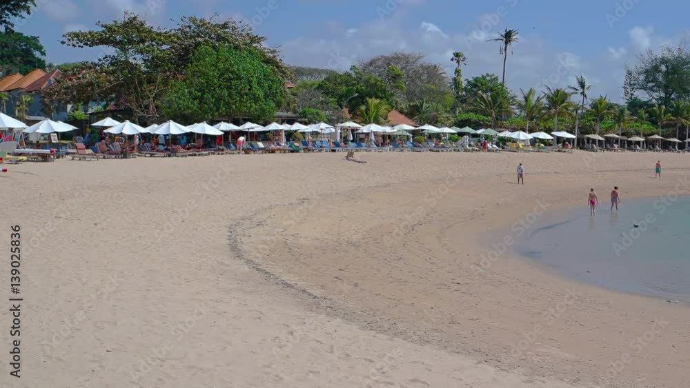 Public Beach. Bali Island, Indonesia Public Beach. Bali Island, Indonesia