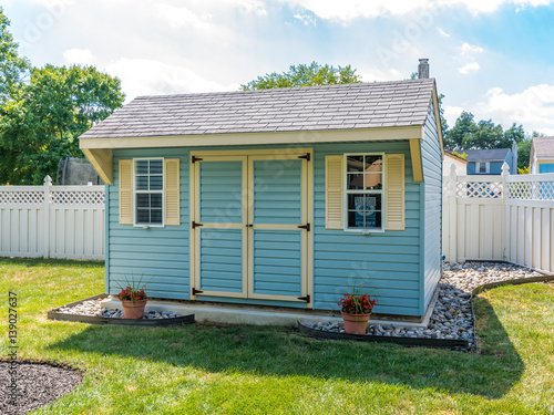 Stock photo of the shed
