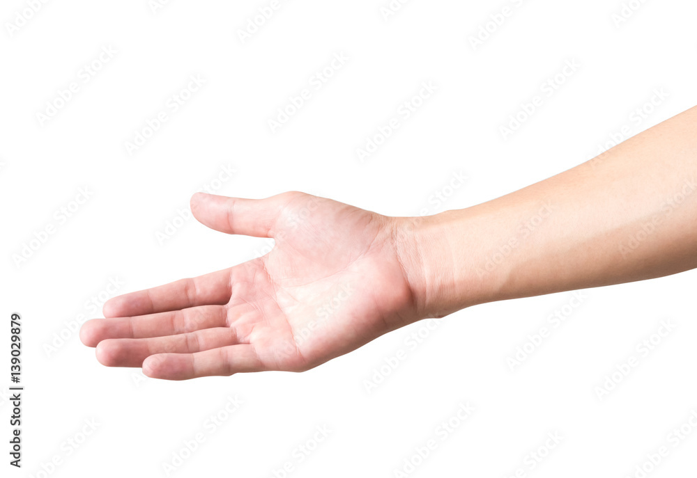 Man arm with blood veins on white background, health care and medical concept Man arm with blood veins on white background, health care and medical concept