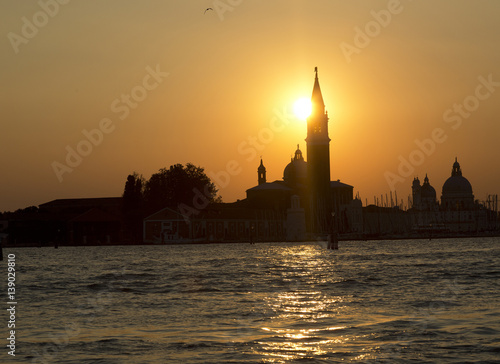 Sunset, San Giorgio Maggiore, Venice, Italy
