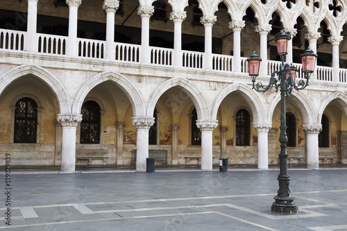 Arch, Column, Doge Palace, Venice, Italy © BRUCE