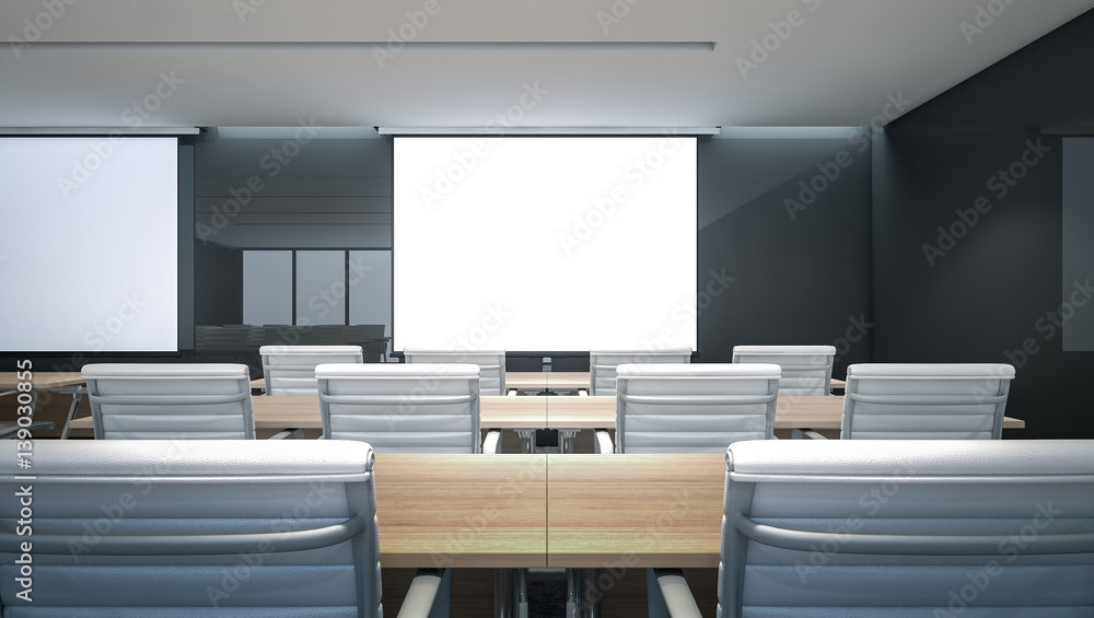 Luxury conference room , 3d rendering Luxury conference room , 3d rendering