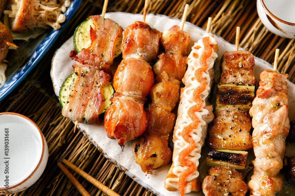 assorted Grilled Skewers