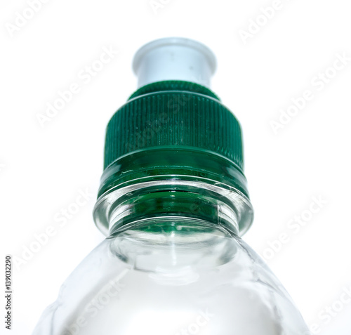 plastic bottle with nipple cover