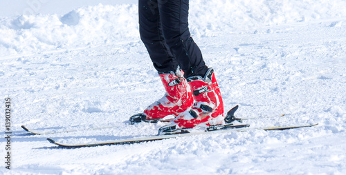 skier close-up