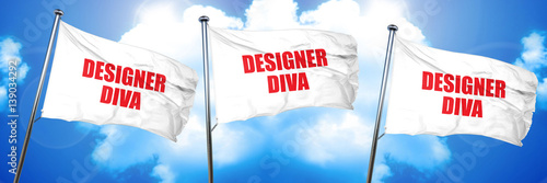 designer diva, 3D rendering, triple flags photo