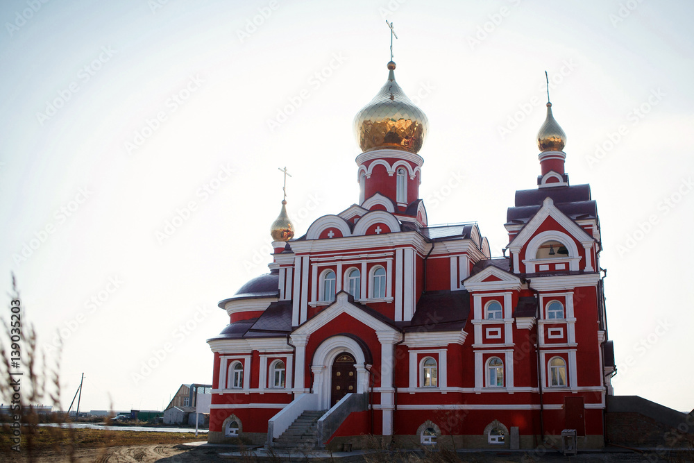 Obraz premium baptism in the Church of Russia