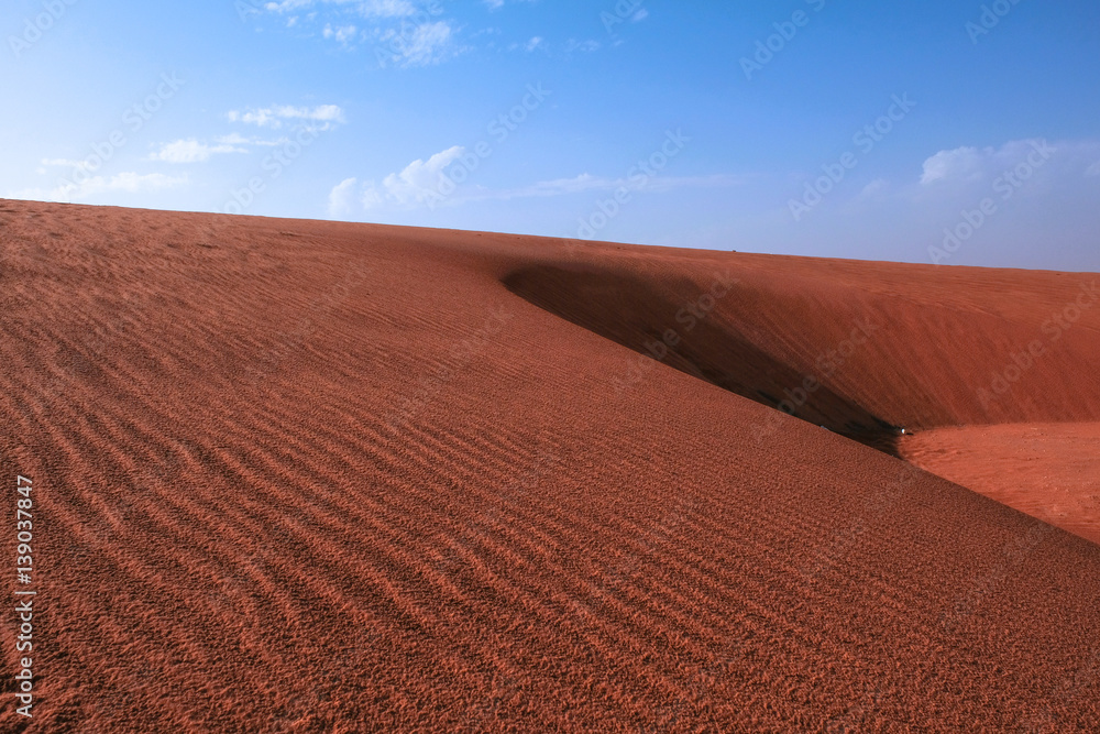 Naklejka premium Dunes, desert