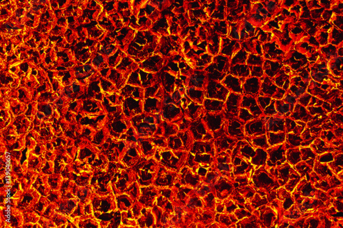 Lava ground drought texture background.