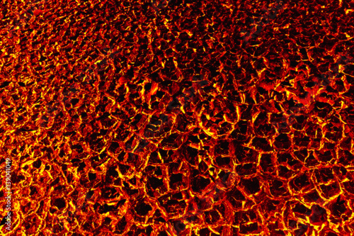 Lava ground drought texture background, Global warming.