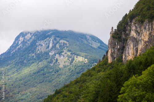 Amazing mountain landscape in Prokletije National Park, Montenegro